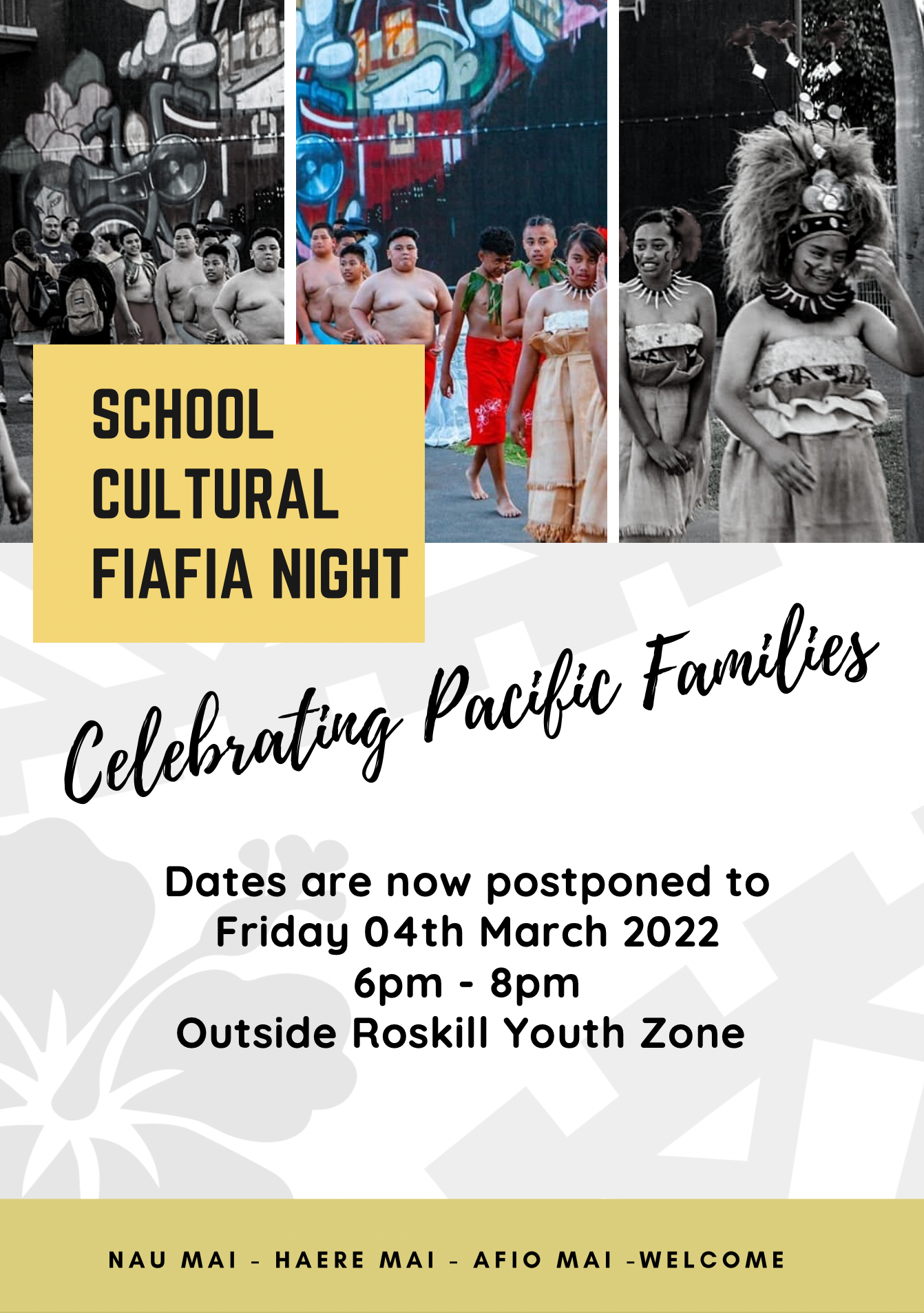 Celebrating Pacific Families Event Poster